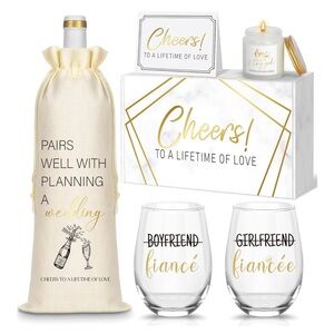 Cheers to a Lifetime of Love Wedding Gift Set